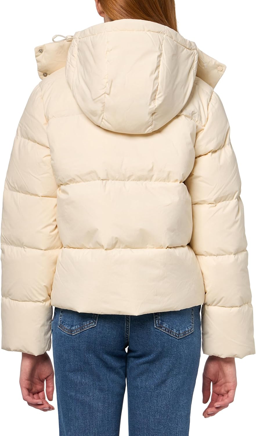 Women's Relaxed Fit Hooded Down Jacket - Image 2