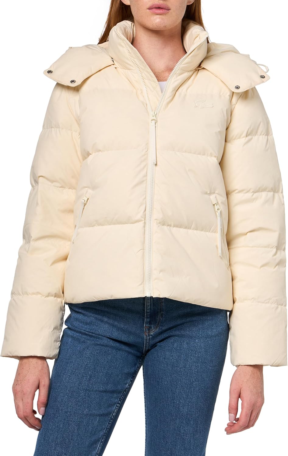 Women's Relaxed Fit Hooded Down Jacket